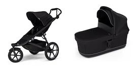 Sportkinderwagen Thule Urban Glide 3 Black + Bassinet Black