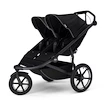 Sportkinderwagen Thule Urban Glide 3 Double Black + 2x Sicherheitsbügel + Regenschutz + Mückennetz