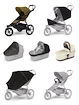 Sportkinderwagen Thule Urban Glide 3 Nutria green + Bassinet Soft beige SET 7in1