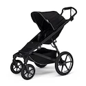 Stadt-Kinderwagen Thule Urban Glide 4-wheel Black + Bassinet Mid blue SET 7in1