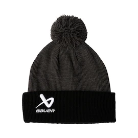 Strickmütze Bauer 2Tone Knit Pom Black/Grey