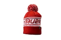 Strickmütze Bauer  Team Ribbed Pom Red