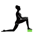 Stufenbox Schildkröt  Yoga Block Green