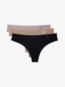 Tangas für Damen Under Armour  PS Thong 3Pack -BLK  XS