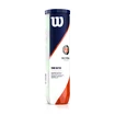 Tennisbälle Wilson  Roland Garros Clay (4 Pack)