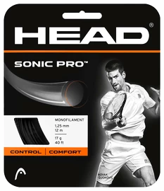 Tennissaite Head Sonic Pro 17 Black 1.25 mm (12 m)
