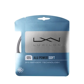 Tennissaite Luxilon Alu Power Soft 125 Set Silver