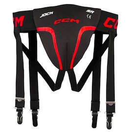 Tiefschutz CCM Jock Combo Black/Red Senior