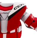 Torwart-Hockeyweste CCM YTflex 3 White/Red Bambini (Youth)