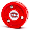 Trainingspuck Green Biscuit  Montreal Canadiens Red