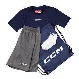 Trainingssatz CCM  DRYLAND KIT Navy Bambini (Youth)