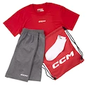 Trainingssatz CCM  DRYLAND KIT Red Bambini (Youth)