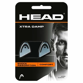 Vibrationsdämpfer Head Xtra Damp Transparent Black (2 Pack)