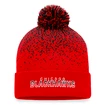 Wintermütze Fanatics Iconic Gradiant Iconic Gradiant Beanie Cuff with Pom Chicago Blackhawks